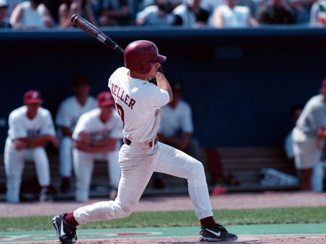 G.W. Keller during his playing days at the University of Alabama