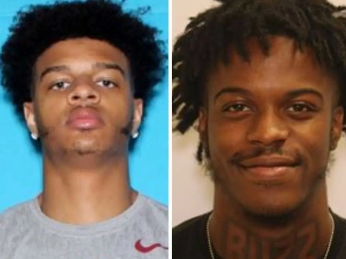 Darius Miles (left) and Michael Davis 