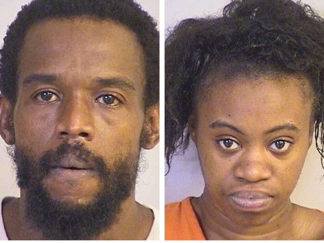Antonio Martin, 36, (left) and Jameela Biggs, 23,