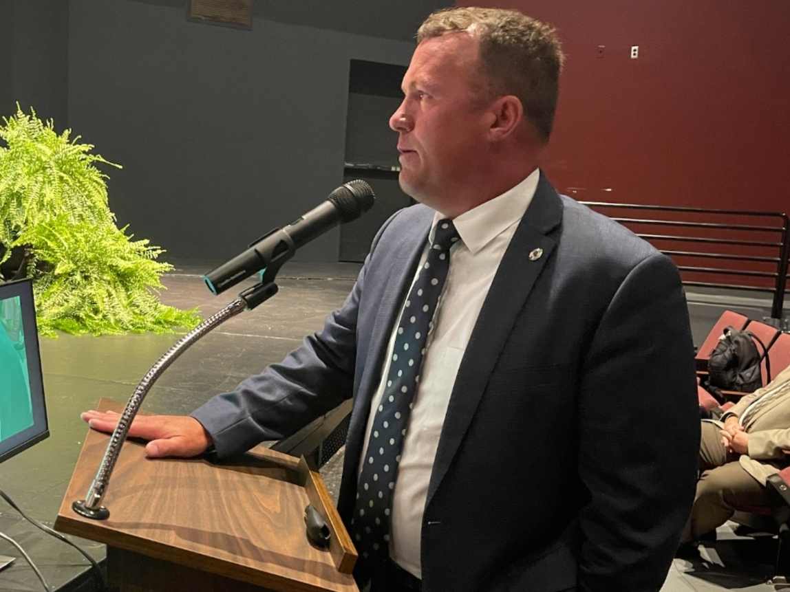 Chris Cox after being hired as president in a permanent capacity in June 2022. 