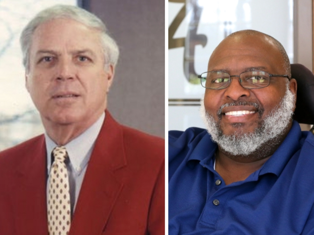  Cecil W. “Hootie” Ingram​, left, and Kareem McNeal. 