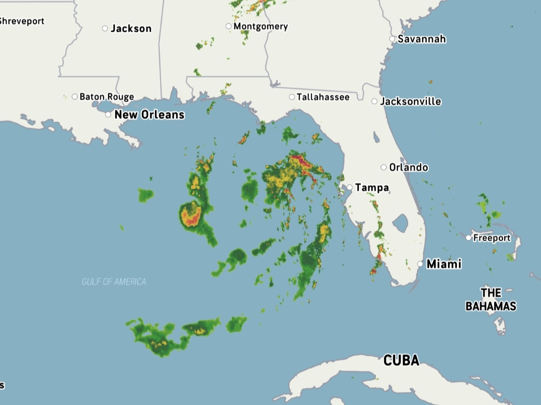 Tropical Storm Watch Issued For FL As Depression Forms In Gulf