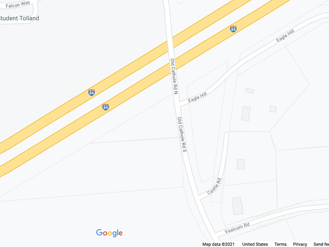 A crash on I-84 involving a truck and a bridge wreaked havoc on the highway Monday. 