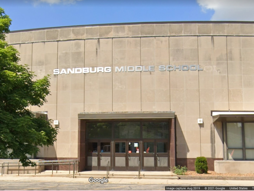 Sandburg Middle School is the highest ranked school in Elmhurst.