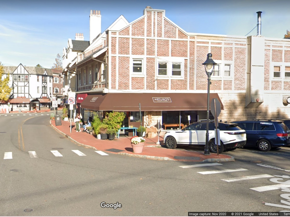 "Although the nature of the allegations can cause an emotional response, we want to request for patience and civility during this time," said Maplewood officials. Pictured: Downtown Maplewood, N.J.