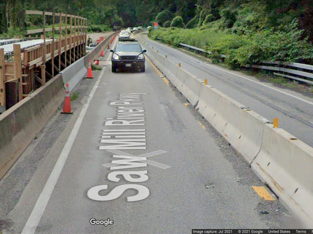 Work continues on a construction project to make the historic Saw Mill River Parkway more resistant to floods in Pleasantville and Mount Pleasant. 