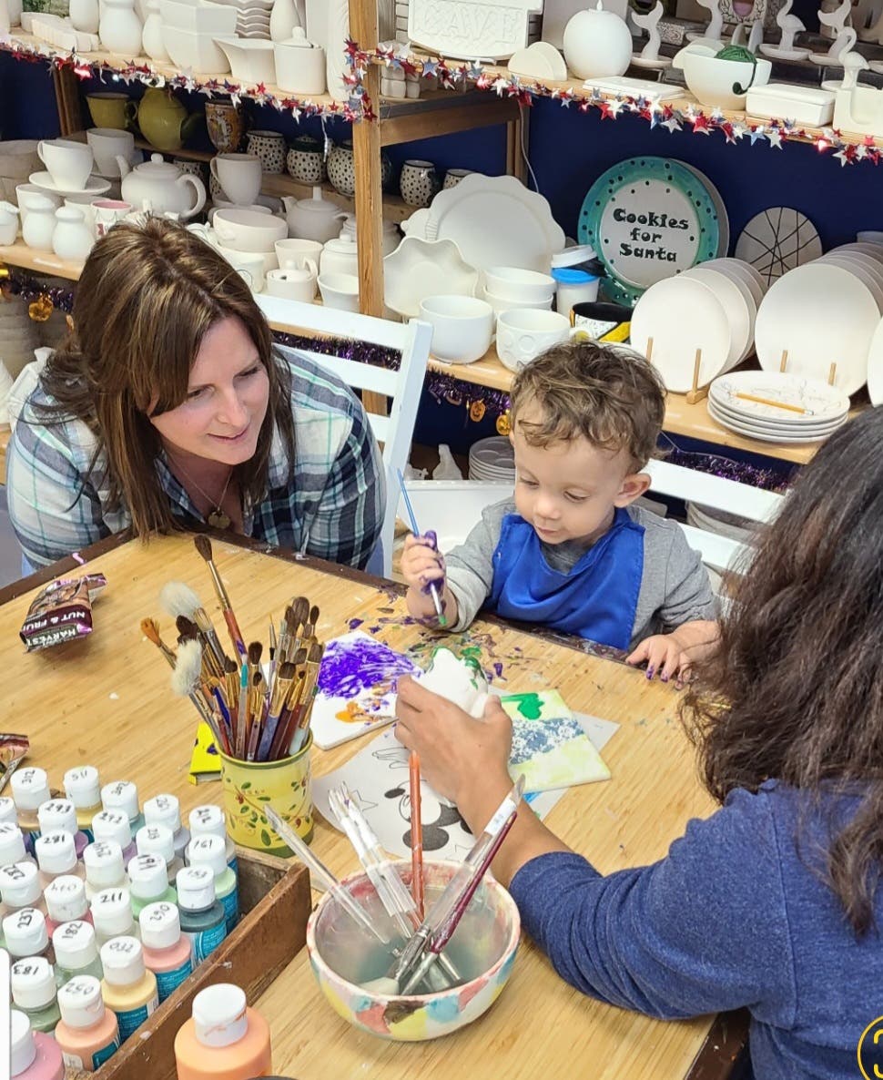 Toddler Hour at We ART Fun Painting Studio