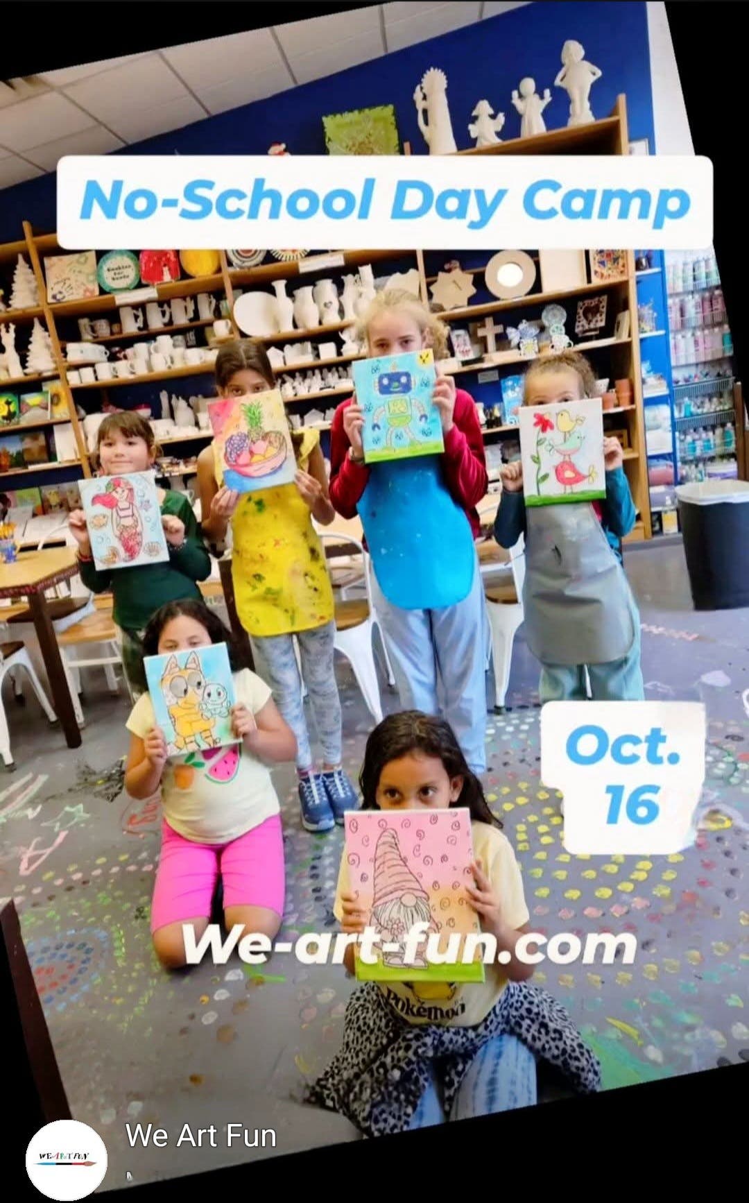 No-School ART Camp in Germantown