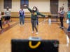 One of three WDSRA social clubs gathers in person to participate in a FVSRA digital dance party.