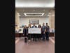 Byline Bank’s Oak Park and River Forest branches present a Giving Tuesday donation to the Oak Park-River Forest Community Foundation (OPRFCF). 