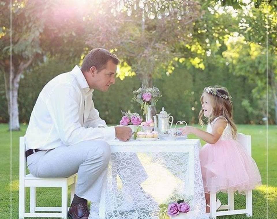 Daddy and Me Tea Party