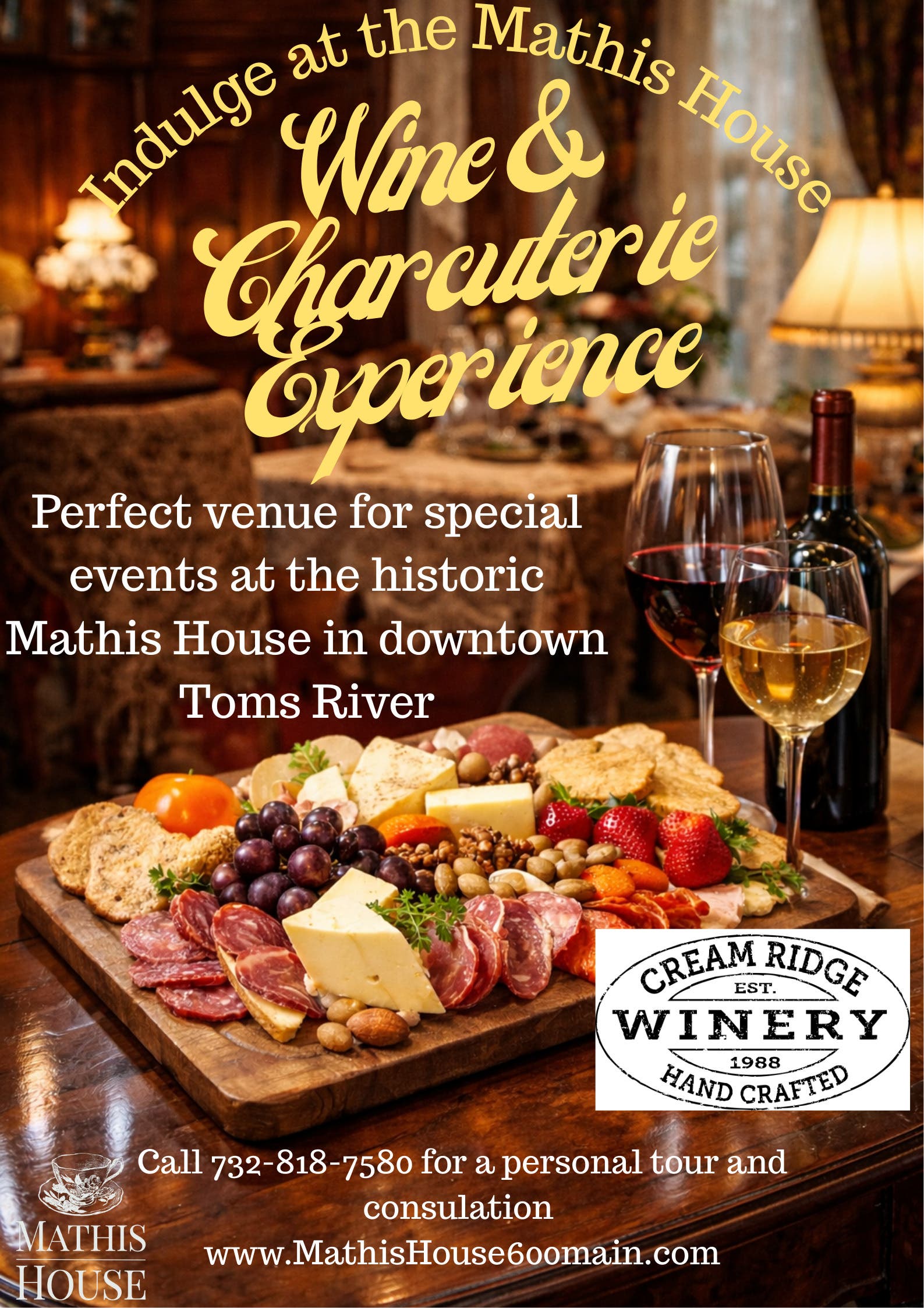 Cream Ridge Winery Wine and Chocolate Tasting