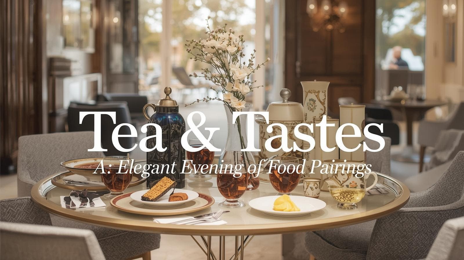 Tea and Taste: An Elegant Evening of Food Pairings