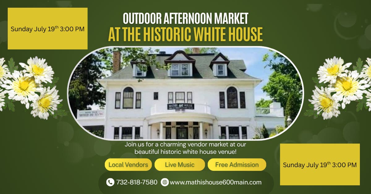 Summer Outdoor Artisan and Crafter's Event at the Mathis House