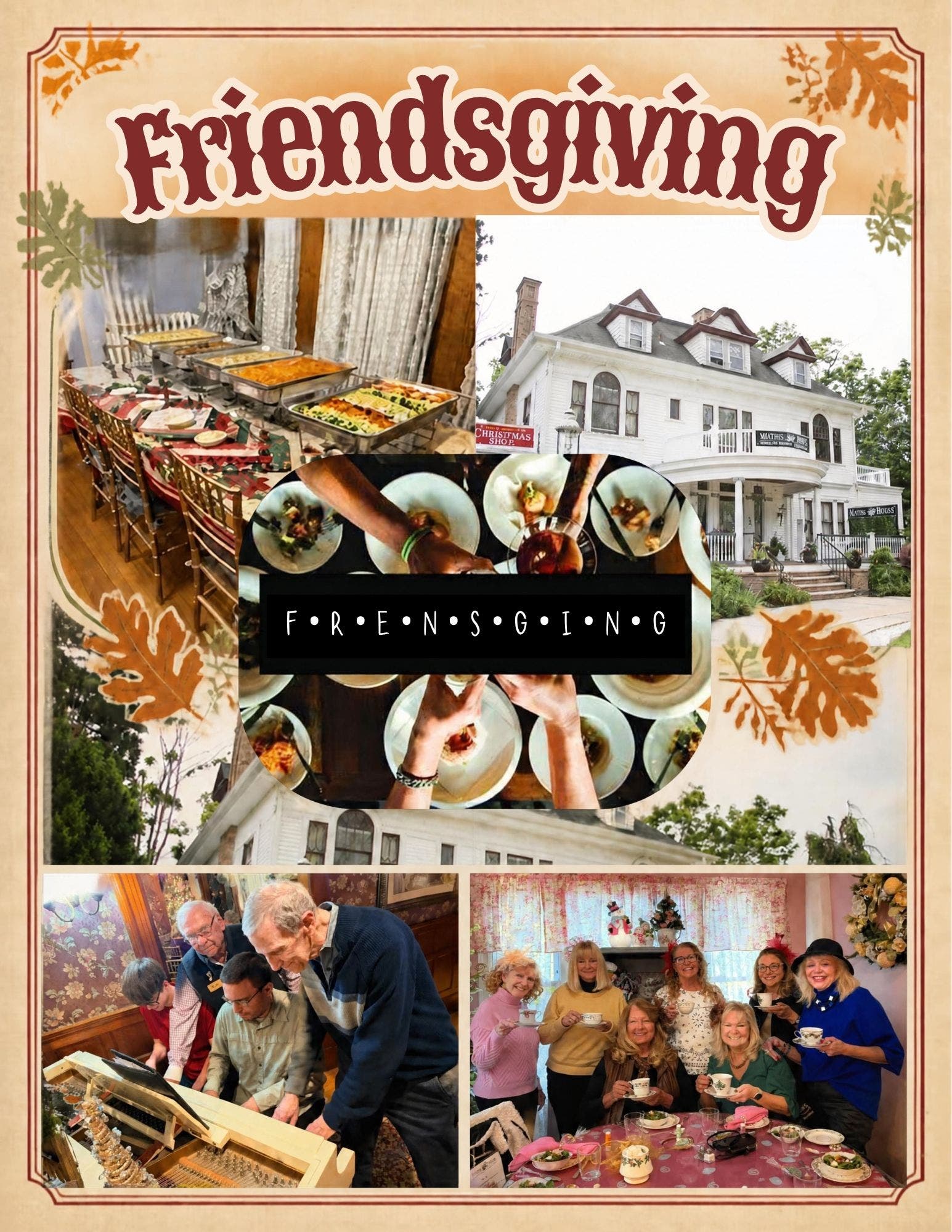 Friendsgiving Dinner Buffet with Live Music
