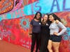 Ruth Henry and 2 Kingian students