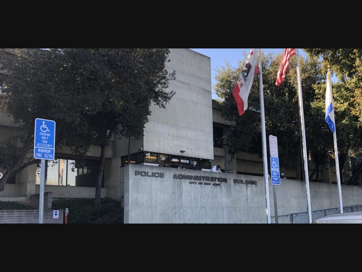 San Jose police headquarters. 