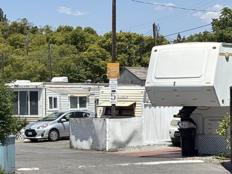 Western Trailer Park in San Jose is among 58 mobile home parks across the city protected by a rent control policy. 