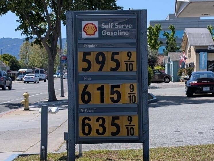 Gas prices have risen across Silicon Valley following the U.S. and Israel's attack on Iran in February. 