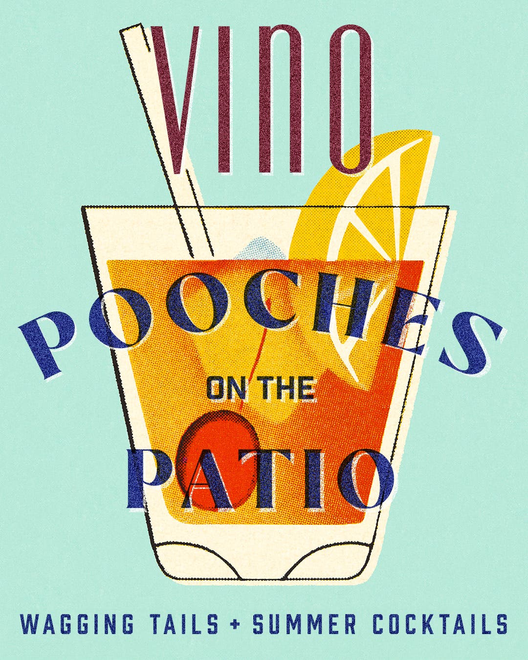 Pooches on the Patio at Vino