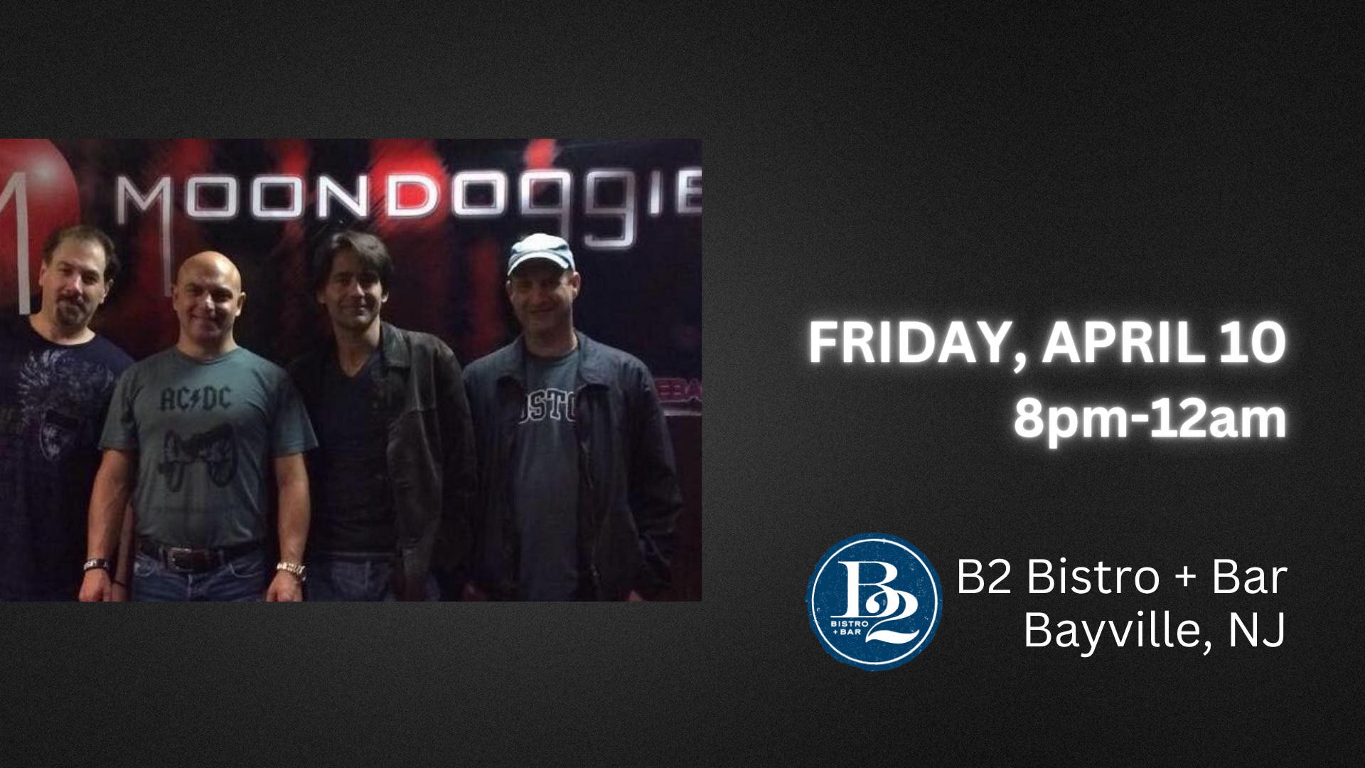 Moondoggie LIVE at B2 Bayville
