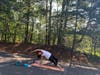 Strike a yoga pose