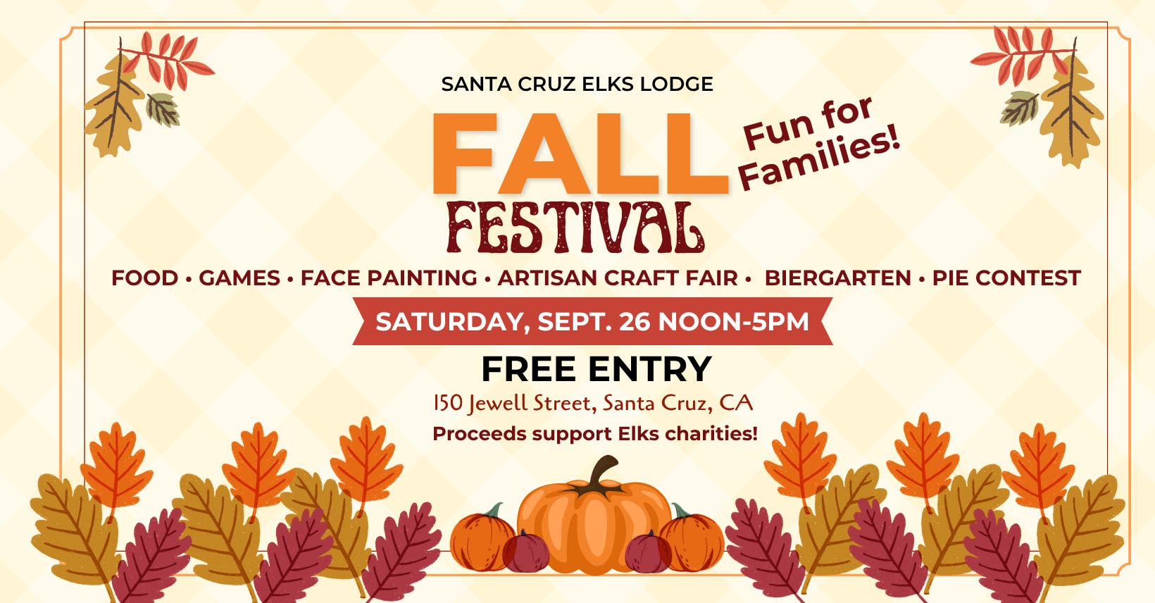Santa Cruz Elks Lodge Fall Festival