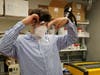 Princeton University Ph.D. student Matt Heinrich and his adviser Daniel Cohen led the effort to design and assemble the face shields and PAPR covers for local hospitals.