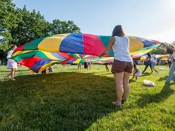 Mayor Mark Freda, officers from the Princeton Police Department and Princeton First Aid and Rescue Squad were also present. ​
