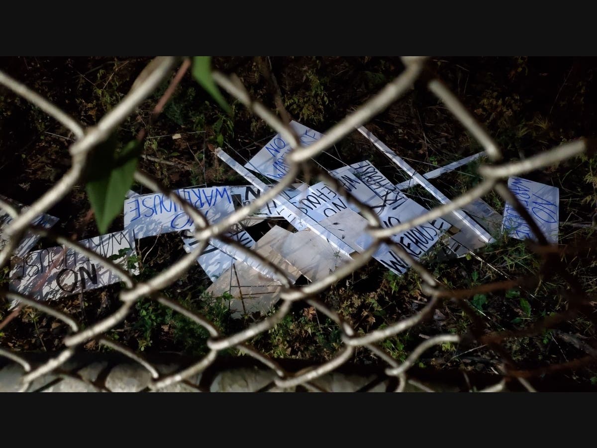 Since August last year, residents have been protesting the building of the warehouse at the intersection of Glendale and Silver Lake avenues.