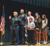 Lt. Tara and Robert Jairdullo and their family. 