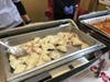 Pierogies for sale at the fundraiser