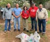 Councilman Alan Rosenberg; Ronald Balint, Chairperson, East Windsor Environmental Commission; Mayor Janice Mironov; Deputy Mayor Peter Yeager, and Councilman John Zoller.
