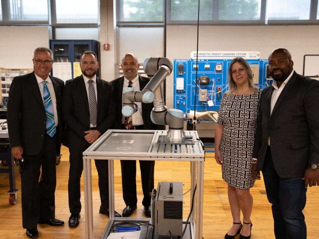 (L-R) Ronald G. Rios, Jorge E. Diaz, John Pulomena, Laura Czarneski and Keith Jones