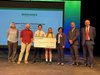 Eginia Gonzalez of East Brunswick High School won second place in the video category