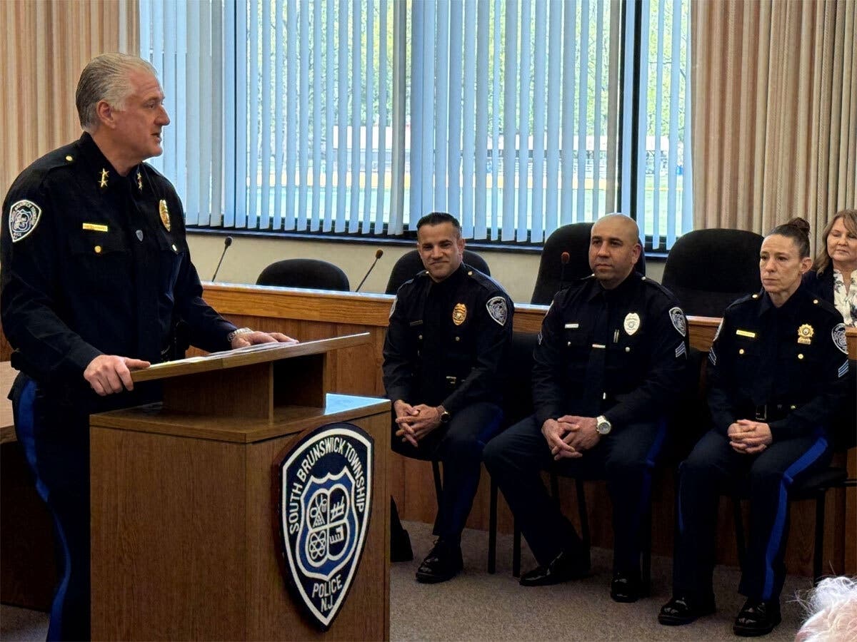 (L-R) Chief Raymond Hayducka, Gagan Chopra, Raymond McCarthy and Monica Posteraro. 
