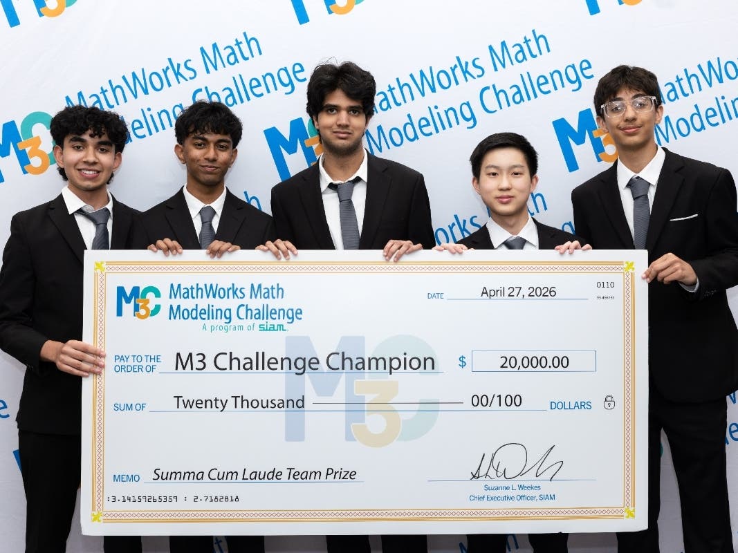 M3 Challenge Winning Team from Edison.