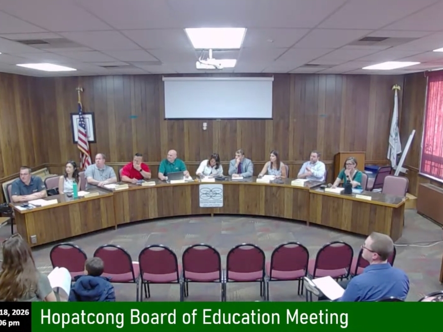 A snapshot from Monday's meeting