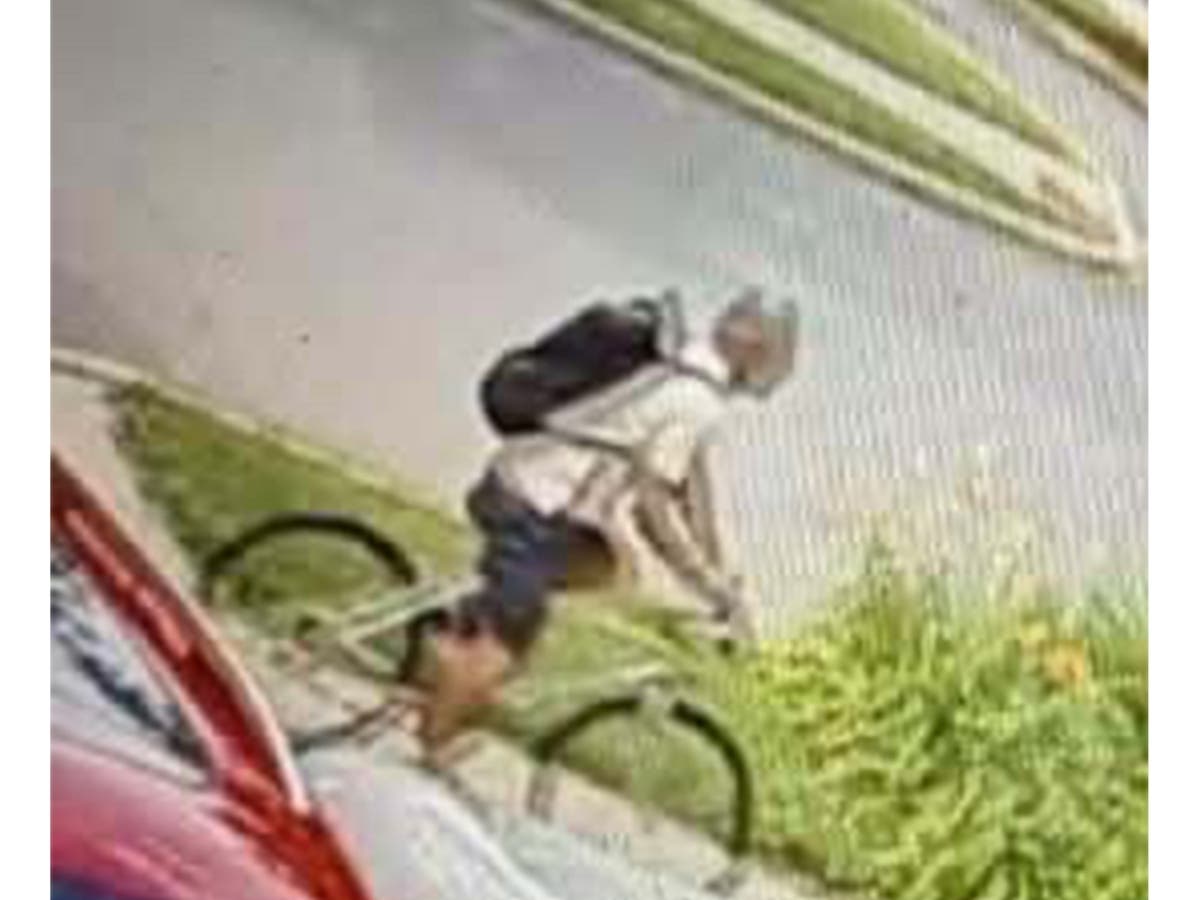 An image of the suspect released by the police department