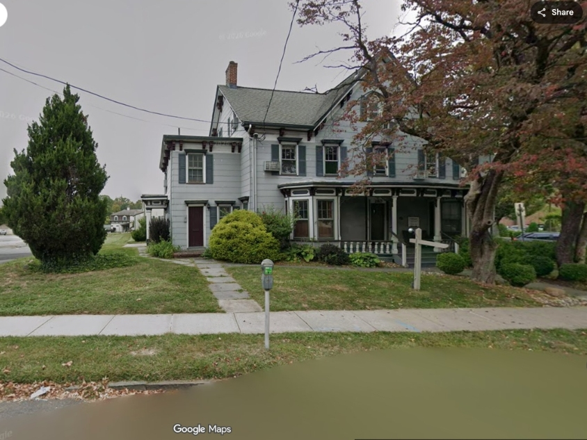 Demolition began this week at a historic building at 280 Amboy Avenue