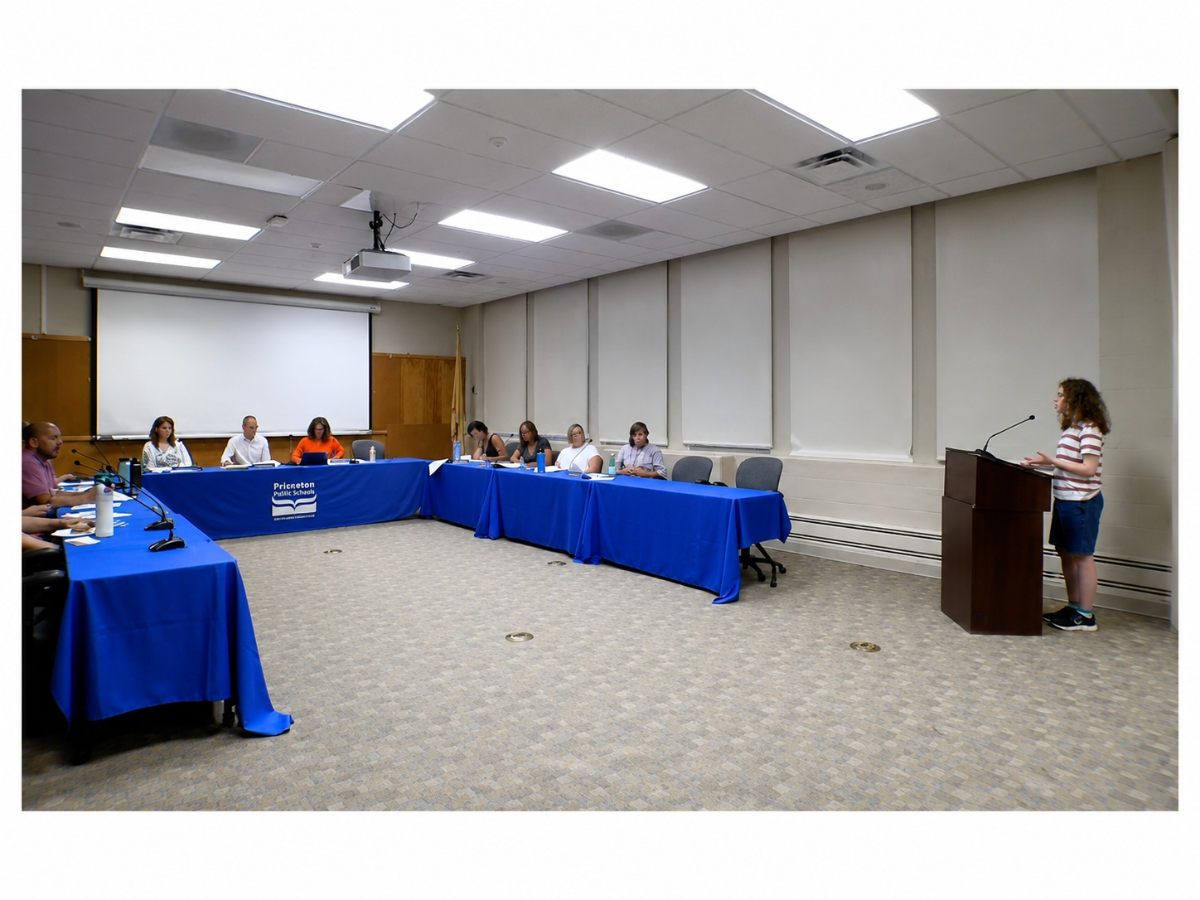 A snapshot from Tuesday's meeting