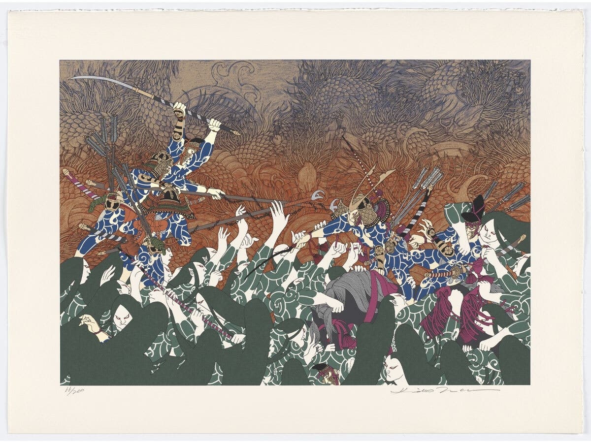 Artwork by Takeda Hideo