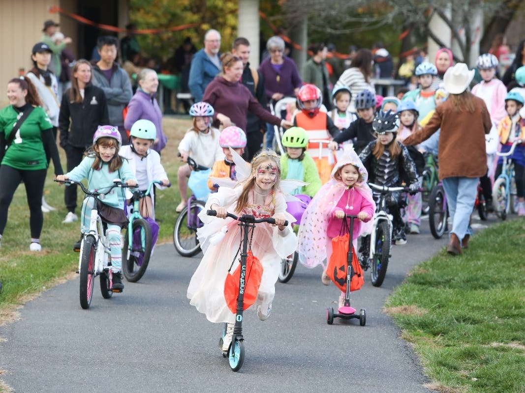A file photo of the Trail & Treat event