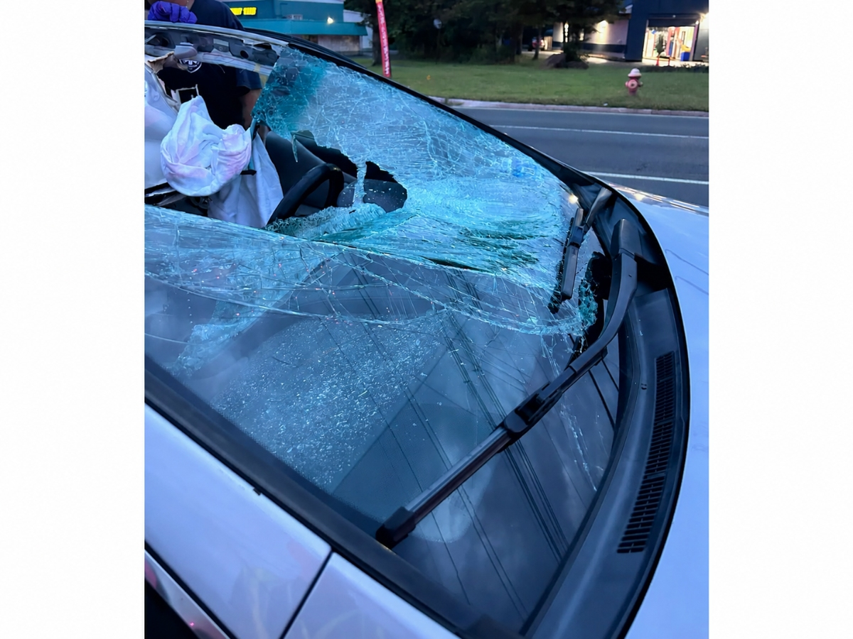 The other driver was cited for failure to maintain a vehicle.