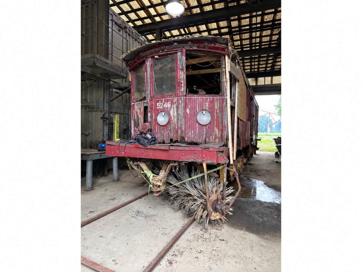 One car is a snow sweeper. The other spent decades hidden inside a Hamilton Township house. 