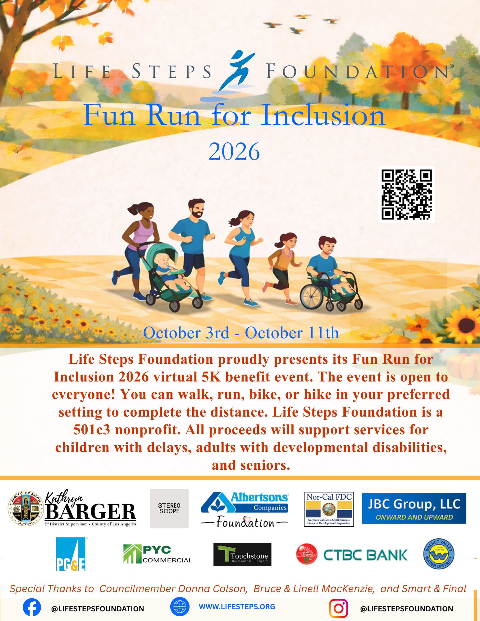Fun Run for Inclusion 5K Fundraiser