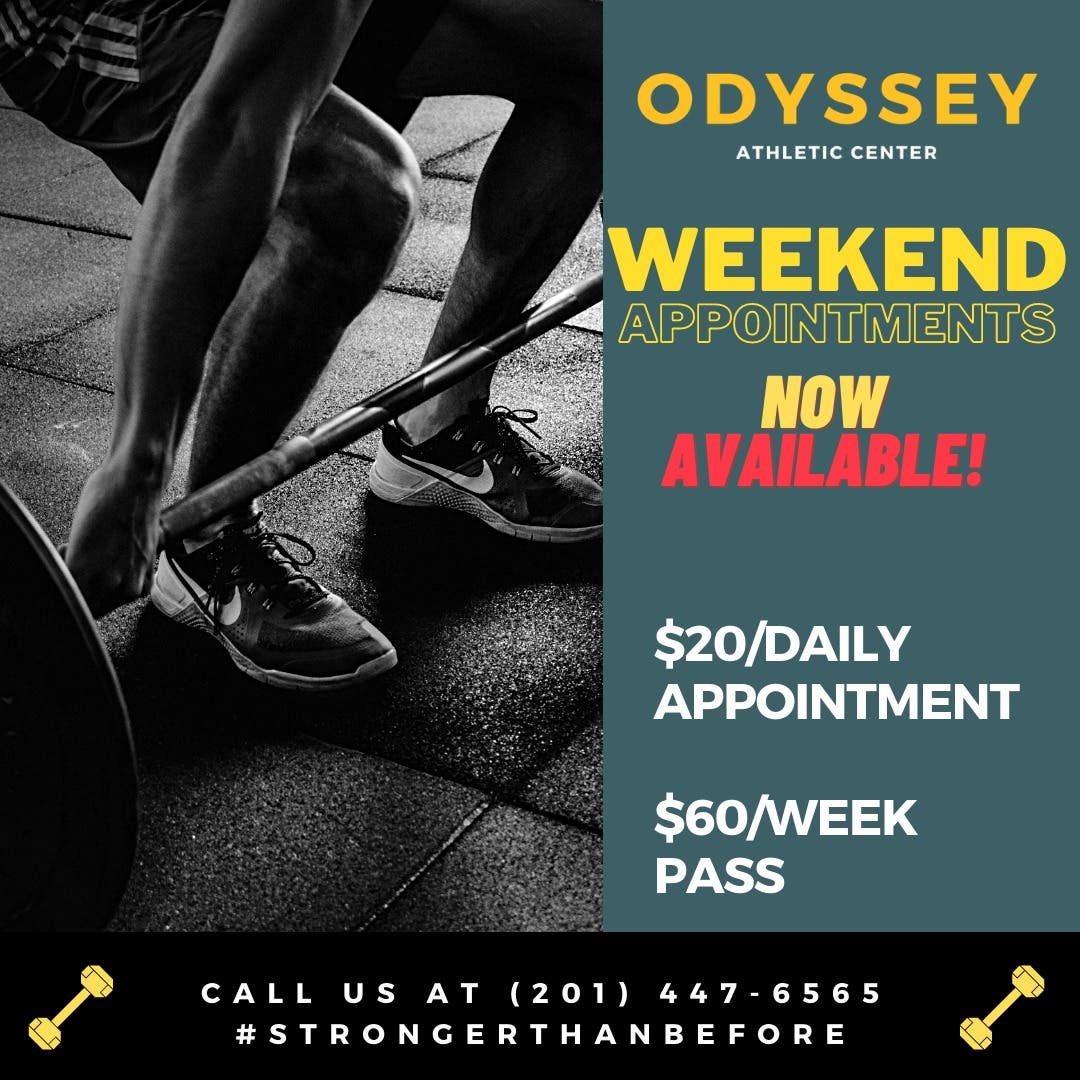 Odyssey Athletic Center Workout by Appointment Ridgewood, NJ Patch