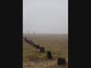 A "stranger in the fog" walks through the mist in Cambria. 