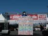 Rep. Judy Chu (D-Monterey Park) addresses the crowd at Saturday's "Stop Asian Hate" rally. 