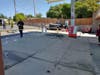 A woman barreled through a gas station pump in a pickup truck last week after she reportedly hit her gas pedal instead of her breaks at a stop sign in Auburn.